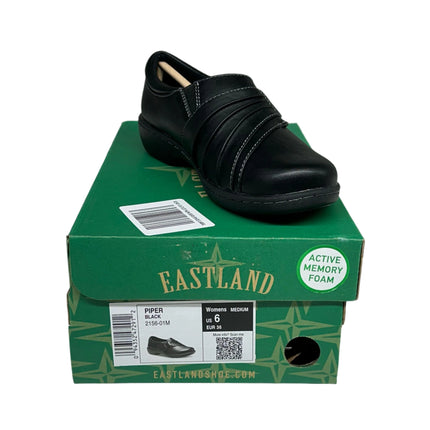 Eastland Piper Women's Slip-On Loafer Black Size 6 New