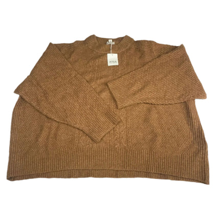 A.N.A Women's Sienna Brown Crewneck Sweater Size 3X New