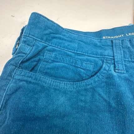 St. John's Bay Women's Straight Corduroy Pants, Size 20 Tall New