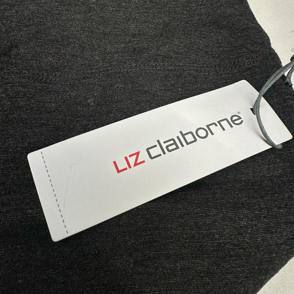 Liz Claiborne Charcoal Heather Leggings Size M New