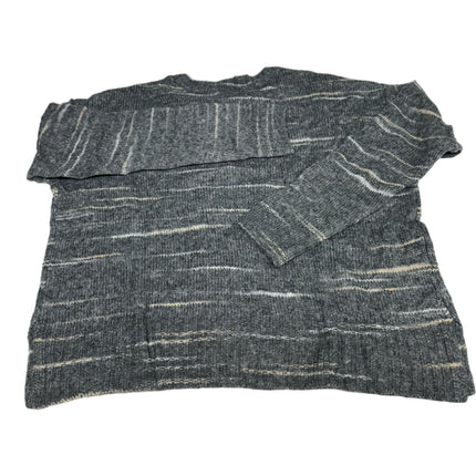 A.N.A Gray Staccato Knit Sweater Size M New