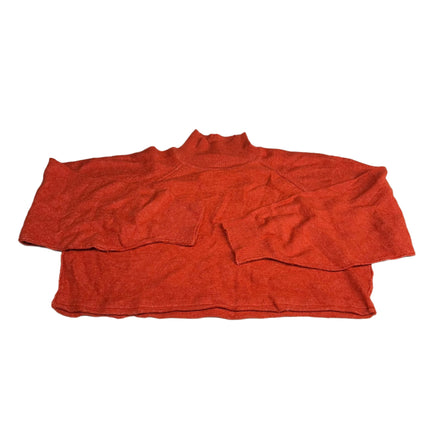 Arizona Jean Co. Women's Mock Neck Sweater Outfitter Orange XL New