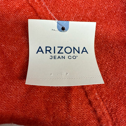 Arizona Jean Co. Women's Mock Neck Sweater Outfitter Orange XL New