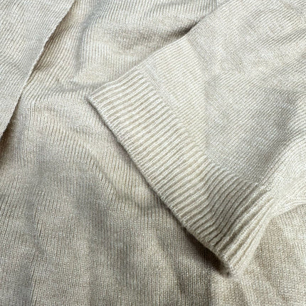 Abbott Elementary Long Sleeve Duster Oatmeal Heather Size L New