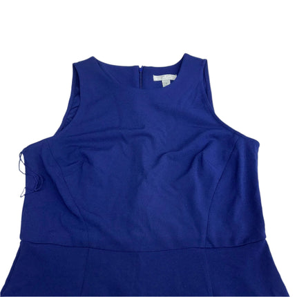 London Style Collection Navy Sleeveless Dress Size 8 New