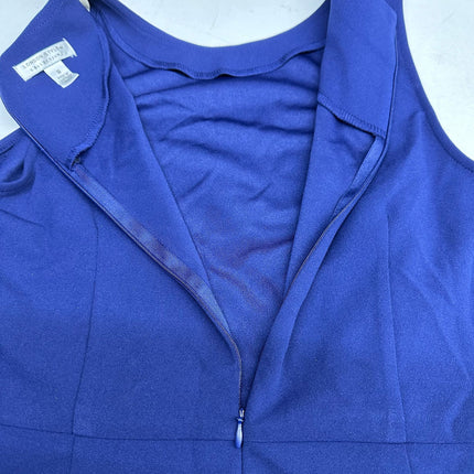 London Style Collection Navy Sleeveless Dress Size 8 New