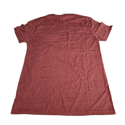 Hanes Originals Red Heather Short Sleeve T-Shirt Size S  2 Pack New