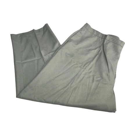 Alfred Dunner Chapel Hill Proportioned Short Pants Light Heather Gray Size 24W New