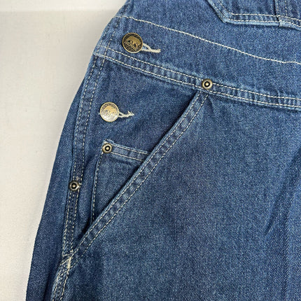 Berne Workwear Unlined Bib Overall Denim Size 38x28 New