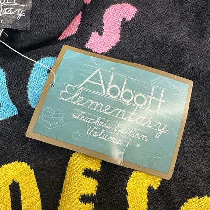 Abbott Elementary Long Sleeve Kindness Sweater Black Size 3X New