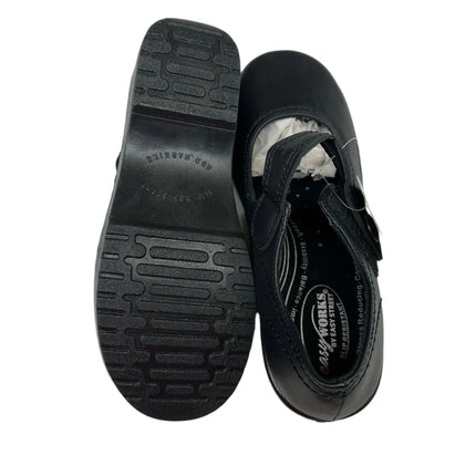 Easy Works by Easy Street Letsee Women's Black Slip-Resistant Shoes Size 9W New