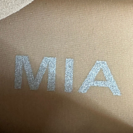 MIA Beige Pointed Toe Knit Flats Size 6.5 New Without Box