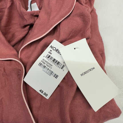Nordstrom Pink Taffy Pajama Set Size M New
