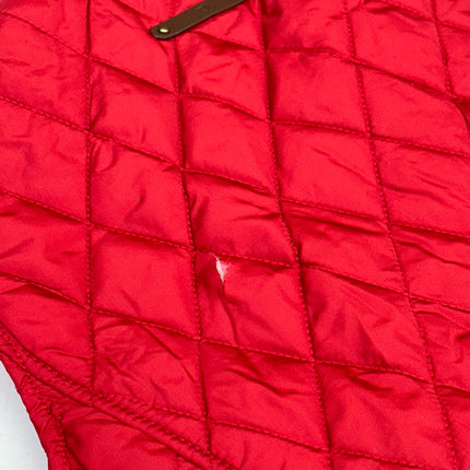 Lauren Ralph Lauren Quilted Vest Red Size XS New with Imperfection