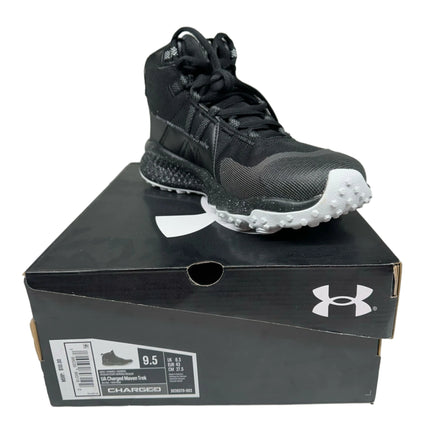 Under Armour Charged Maven Trek Trail Running Shoes Black Size 9.5 Men's New
