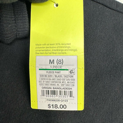 All in Motion Black Fleece Pants Size M (8) (New)
