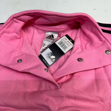Adidas Girls' Size M (10/12) Pink Pullover Sweatshirt New
