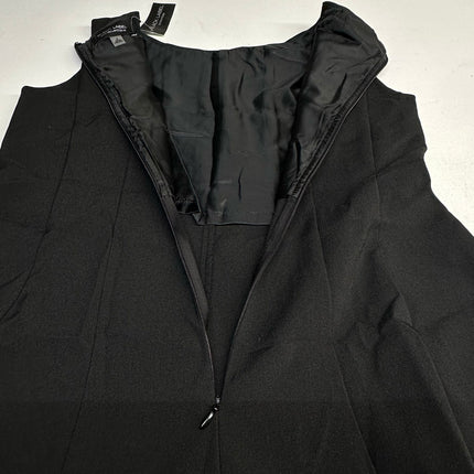 BLACK LABEL by EVAN-PICONE Essentials Black Dress Size 8