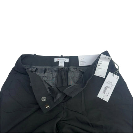 Liz Claiborne Petite Black Trousers Size 4P Women's New