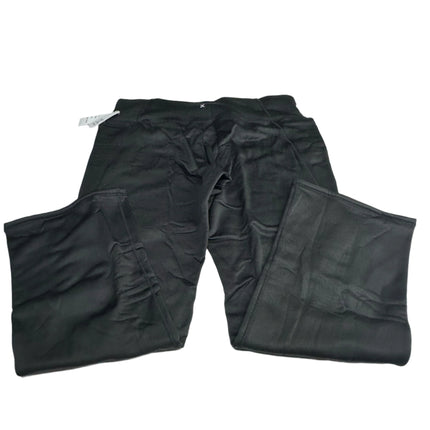 Xersion Women's Warmth 2X Black Slim Straight Pants