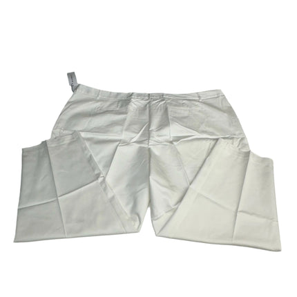 Liz Claiborne Women's White Secretly Slimming Pants Size 30W