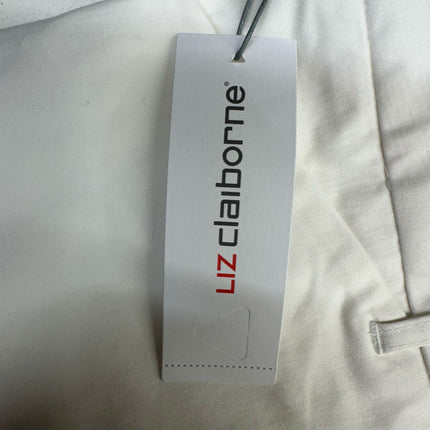Liz Claiborne Women's White Secretly Slimming Pants Size 30W
