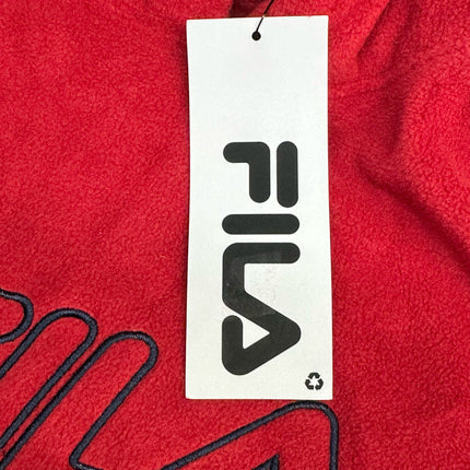 Fila  Polar Fleece Hoodie (Red) Size L Men's - New