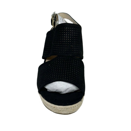 Liz Claiborne LC Hatcher Wedge Sandals (Black) Size 11 Women's - New