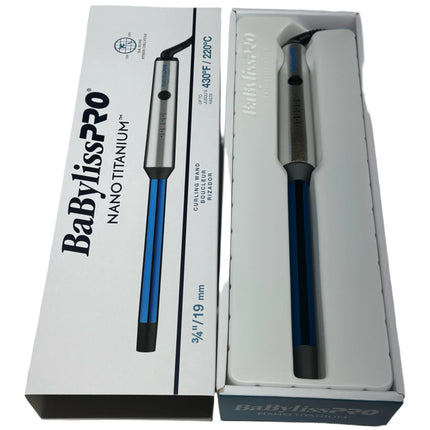 BaByliss Pro Nano Titanium Curling Wand - 3/4" (New)