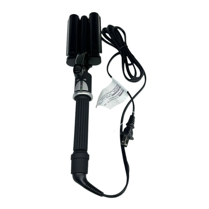 BaBylissPRO Porcelain Ceramic Triple Barrel Waver, Black (New)
