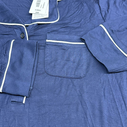 Liz Claiborne Sleepwear Nightgown XS Peacoat Blue New