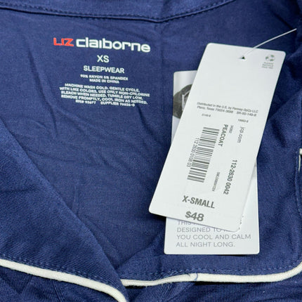 Liz Claiborne Sleepwear Nightgown XS Peacoat Blue New