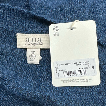 ANA Moonlit Ocean Knit Sweater Size 3X New