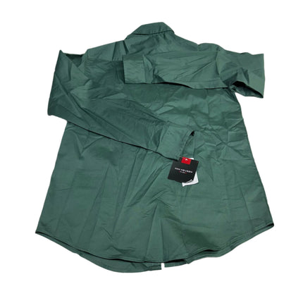 Van Heusen Flex Green Dress Shirt with Tie Set Size M (10/12) New