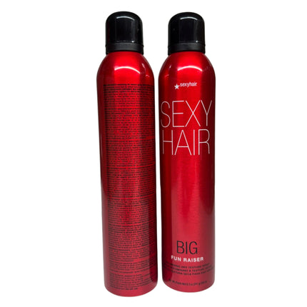 Sexy Hair Big Fun Raiser Volumizing Dry Texture Spray 5.0 oz 2 Pack New
