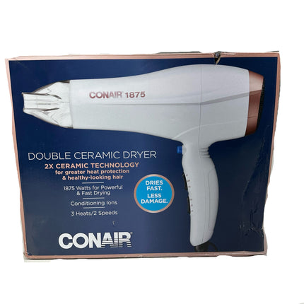 Conair Double Ceramic Hair Dryer – 1875W – Open Box