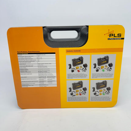 PLS 6R Red Cross Line & Point Laser Level Kit with Rechargeable Battery – New