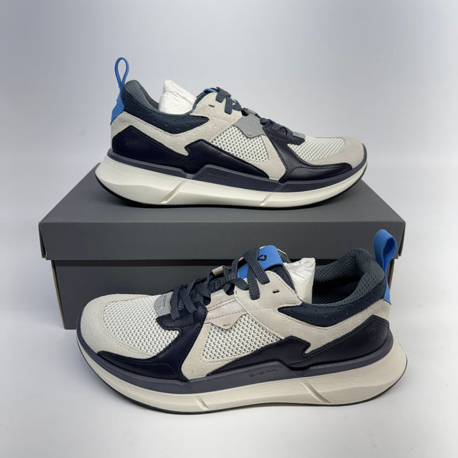 ECCO Biom 2.2 Sport Cross Trainer Shadow White/Night Sky Size 8-8.5 New