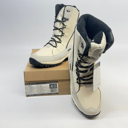 Roadmark Snow Boots Waterproof White/Black Size 8.5 New