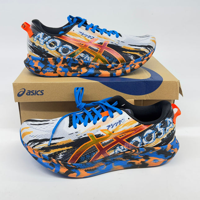 ASICS GEL‑Noosa Tri 13 Running Shoe White/Blue Size 9.5 New