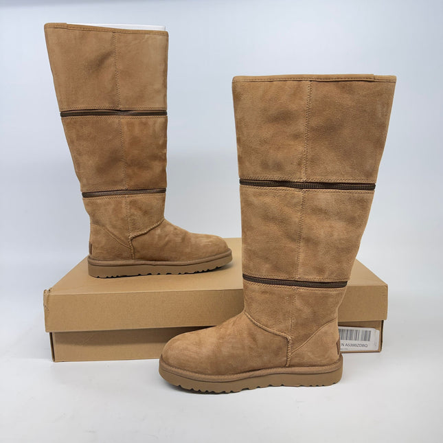 UGG Classic Ultra Tall Boot Chestnut Size 7 Women's New