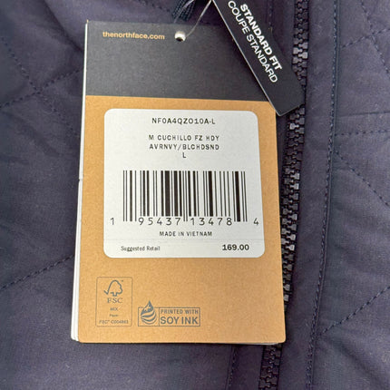 The North Face Cuchillo Hoodie Navy/Sand Size L New