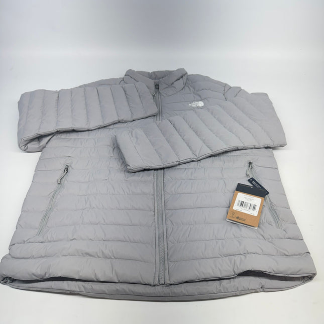 The North Face Stretch Down Jacket Meld Grey Size XL New
