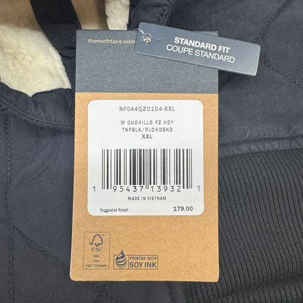 The North Face Cuchillo Hoodie Black/Sand Size XXL New