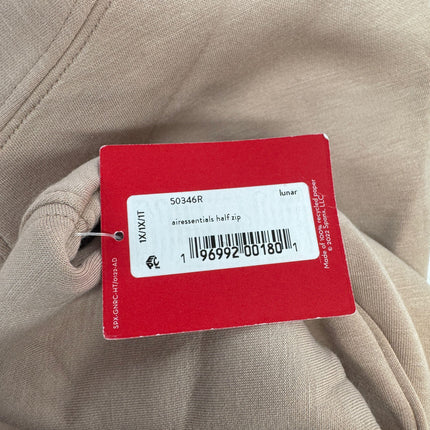 SPANX AirEssentials 1/2 Zip Lunar Size 1X New