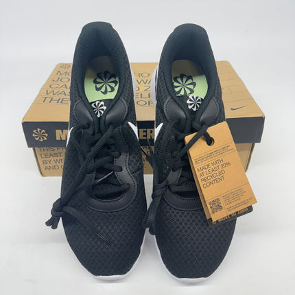 Nike Tanjun Running Shoes Black/White Men Size 8.5 New