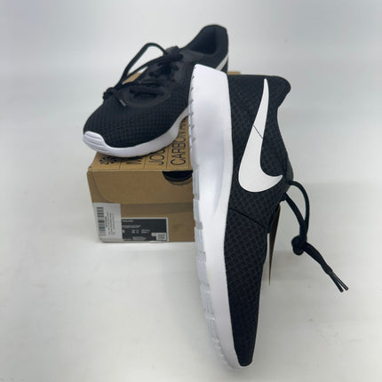 Nike Tanjun Running Shoes Black/White Men Size 8.5 New