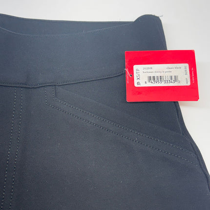 SPANX Backseam Skinny Pants Black Women Size XS New