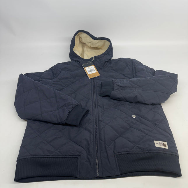 The North Face Cuchillo Full Zip Hoodie Navy/Sand Size L New