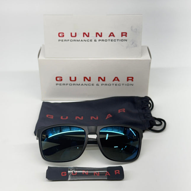 Gunnar Vertex Blue Light Reading Glasses Onyx Power 1.75 New